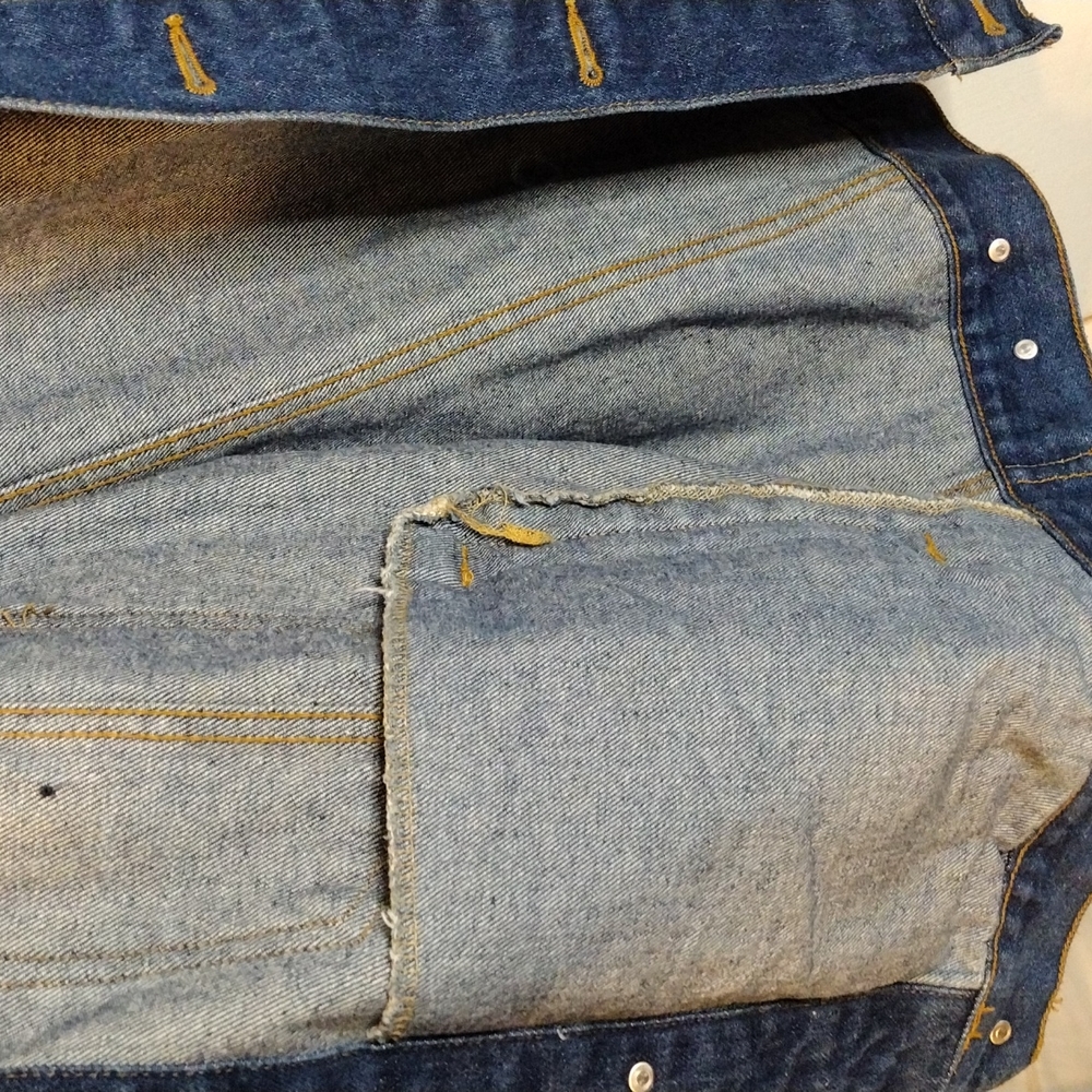 Vintage Marlboro Country Store jean jacket men's large - Picture 6 of 9